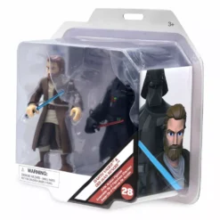 Darth Vader And Obi-Wan Kenobi Action Figure Set – Star Wars Toybox -Lionel Promotional 6106047624343 6