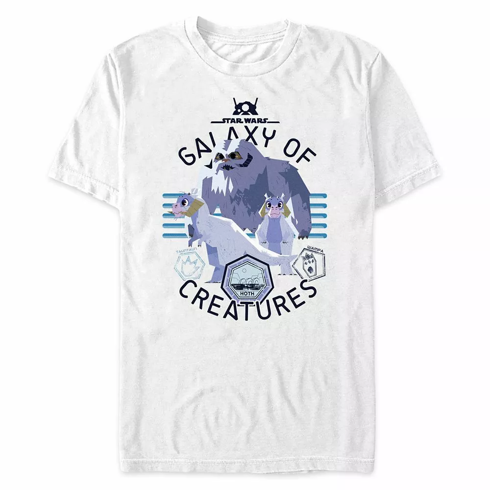 Star Wars: Galaxy Of Creatures Hoth T-Shirt For Adults 3 Star Wars: Galaxy Of Creatures Hoth T-Shirt For Adults