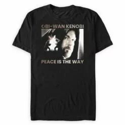 Obi-Wan Kenobi ''Peace'' T-Shirt For Adults – Star Wars: Obi-Wan Kenobi