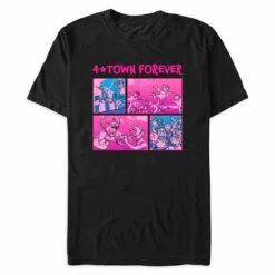 4★Town Forever T-Shirt For Adults – Turning Red