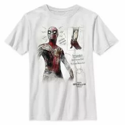 Spider-Man Sketch T-Shirt For Kids – Spider-Man: No Way Home