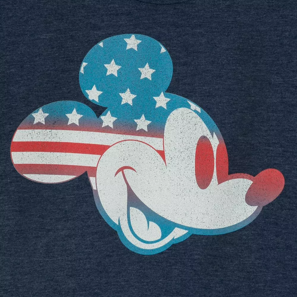 Mickey Mouse Americana Flag T-Shirt For Kids 4 Mickey Mouse Americana Flag T-Shirt For Kids - Image 2