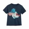 Mickey Mouse Americana Flag T-Shirt For Kids -Lionel Promotional 6724107063646