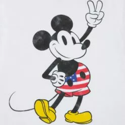 Mickey Mouse Americana Peace T-Shirt For Kids -Lionel Promotional 6724107063648 2