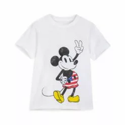 Mickey Mouse Americana Peace T-Shirt For Kids