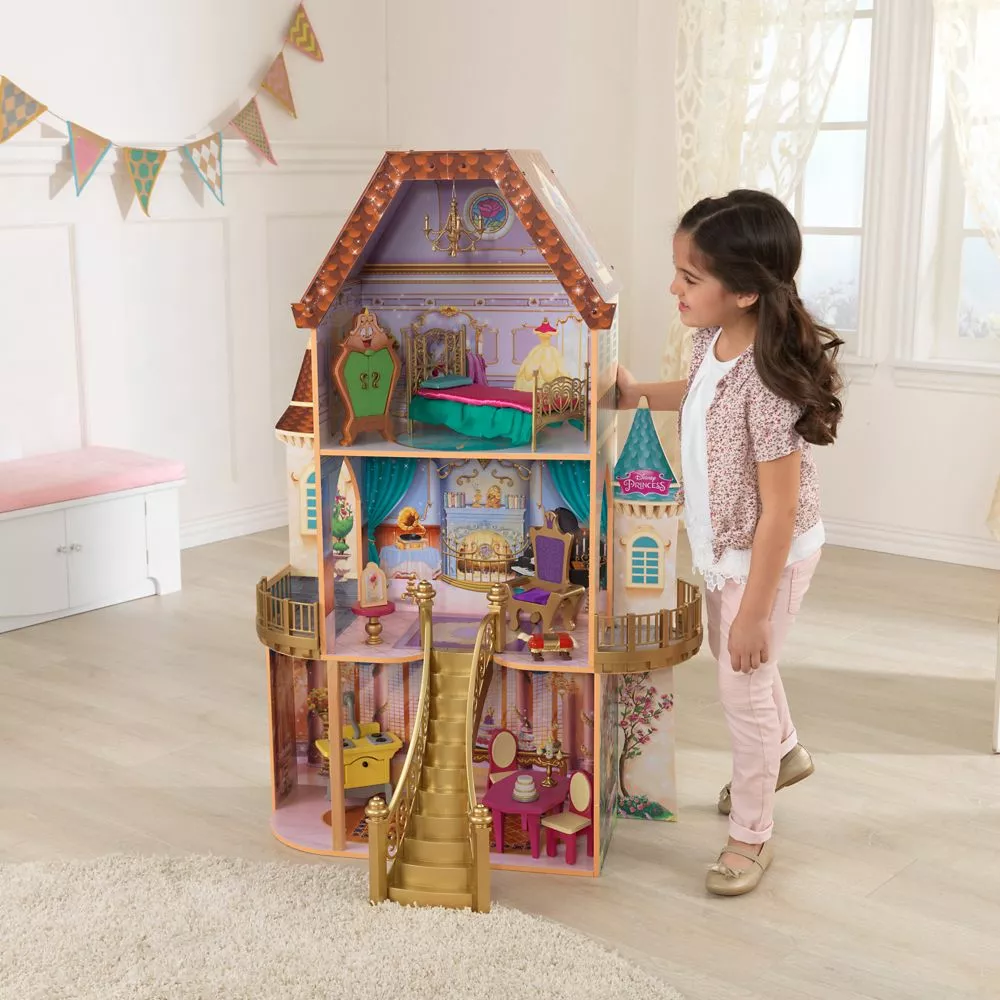 Belle Enchanted Dollhouse By KidKraft 4 Belle Enchanted Dollhouse By KidKraft - Image 2