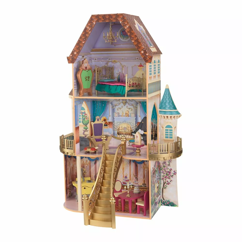 Belle Enchanted Dollhouse By KidKraft 3 Belle Enchanted Dollhouse By KidKraft