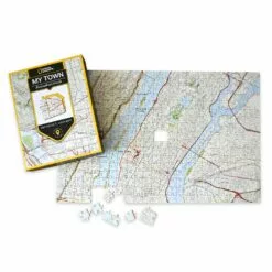 National Geographic My Town Personalized Puzzle – Map Scale: 1:26,000