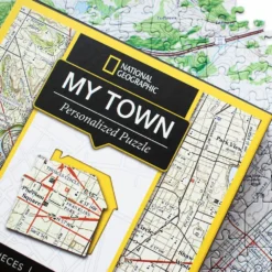 National Geographic My Town Personalized Puzzle – Map Scale: 1:26,000 -Lionel Promotional 6805106023769 3