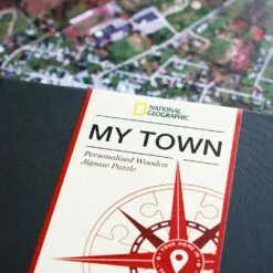 National Geographic My Town Personalized Wooden Puzzle – Map Scale: 1:5,000 -Lionel Promotional 6805106023772 4