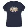 Star Wars Logo Floral T-Shirt For Women