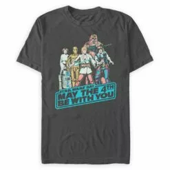 Star Wars Day ''May The 4th Be With You'' T-Shirt For Adults
